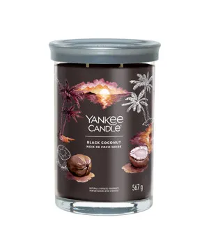 Yankee Candle Black Coconut signature tumbler stor 567 g