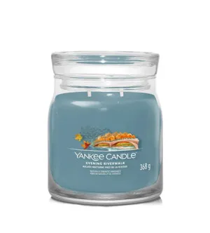 Yankee Candle Evening Riverwalk Signature duftlys medium 368 g