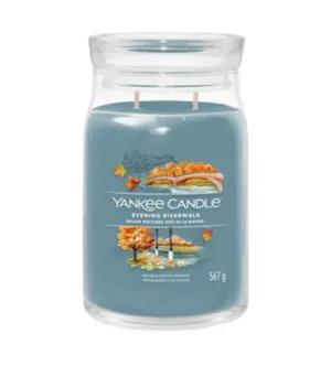 Yankee Candle Evening Riverwalk signature stearinlys stor 567 g
