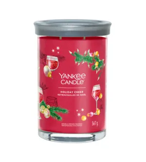 Yankee Candle Holiday Cheer signature tumbler stor 567 g