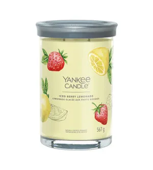 Yankee Candle Iced Berry Lemonade signature tumbler stor 567 g