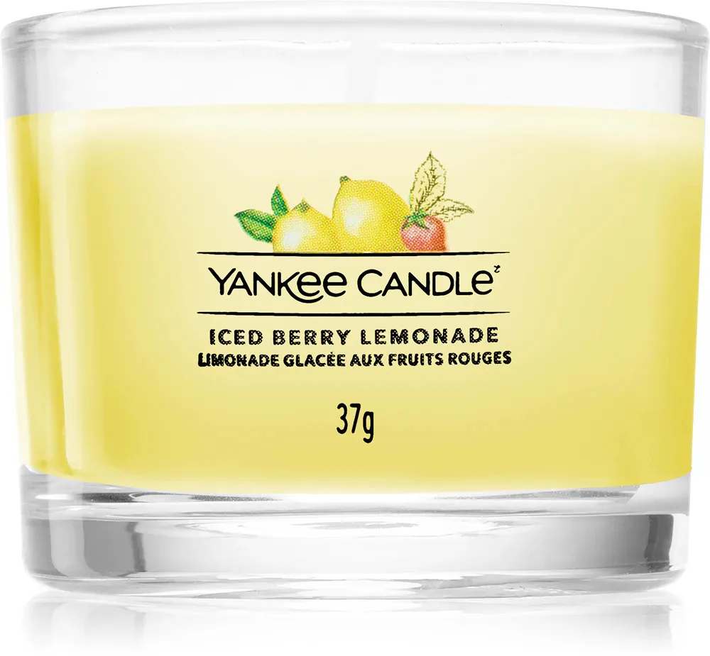 Iced Berry Lemonade votiv lys i glas 37 g