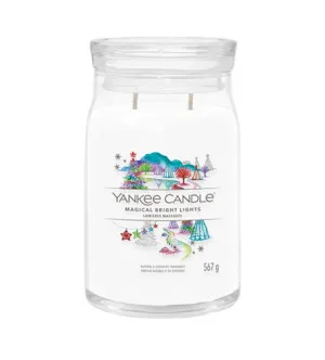 Yankee Candle Magical Bright Lights signature lys stor 567 g