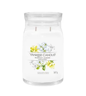 Yankee Candle Midnight Jasmine signature lys stor 567 g