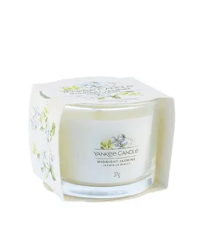 Yankee Candle Midnight Jasmine votivlys i glas 37 g