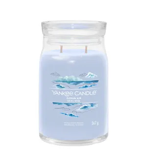 Yankee Candle Ocean Air signature stor lys 567 g