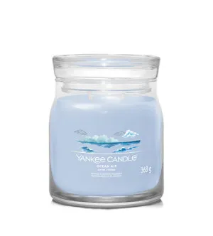 Yankee Candle Ocean Air signature stearinlys mellem 368 g