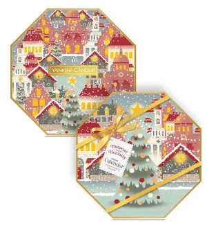 Yankee Candle Passport to the Holidays adventskalender krans til mænd