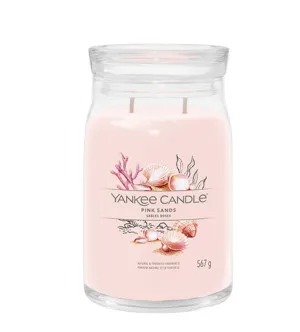 Yankee Candle Pink Sands signature lys stor 567 g