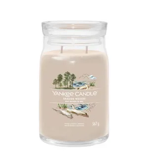 Yankee Candle Seaside Woods signature stearinlys stor 567 g