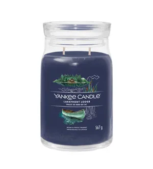 Yankee Candle Signature Lakefront Lodge duftlys 567 g
