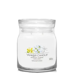Yankee Candle Signature Midnight Jasmine signature lys medium 368 g