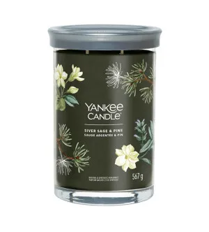 Yankee Candle Silver Sage & Pine signature tumbler stor 567 g