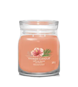 Yankee Candle Tropical Breeze signature lys mellem 368 g