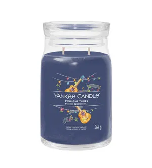 Yankee Candle Twilight Tunes Signature stort lys 567 g