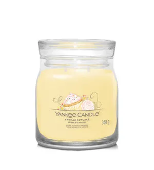 Yankee Candle Vanilla Cupcake signaturlys mellem 368 g