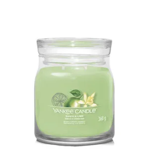 Yankee Candle Vanilla Lime signature lys mellem 368 g