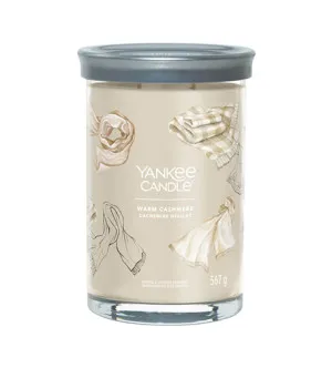 Yankee Candle Warm Cashmere signature tumbler stor 567 g