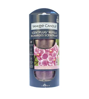 Yankee Candle Wild Orchid refill til duft i elektrisk stikkontakt 2 stk.
