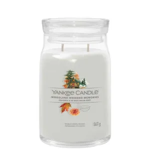 Yankee Candle Woodland Weekend Memories signature duftlys stor 567 g
