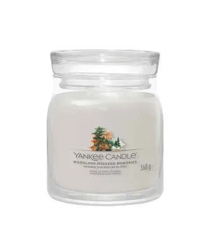 Yankee Candle Woodland Weekend Memories signature lys mellem 368 g