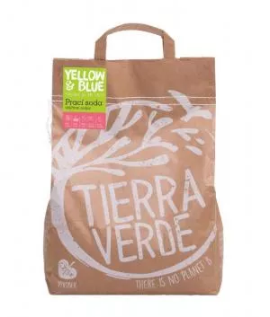 Tierra Verde Vaskesoda (5 kg sæk) - til fremstilling af hjemmelavet pulver