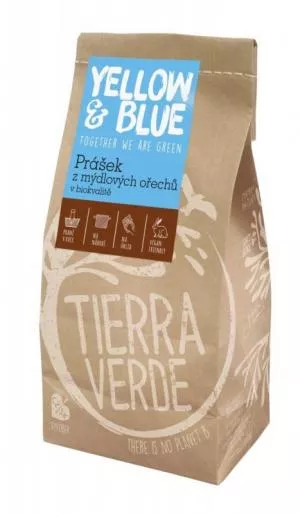 Tierra Verde Pulver af sæbenødder BIO (pose på 500 g)