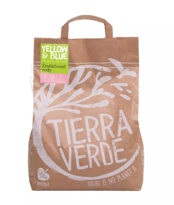 Tierra Verde Vandblødgøringsmiddel (5 kg pose) - til effektiv vask i hårdt vand