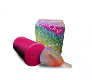 Yuuki Rainbow Menstruationskop - Small Soft - inkl. sterilisationskop