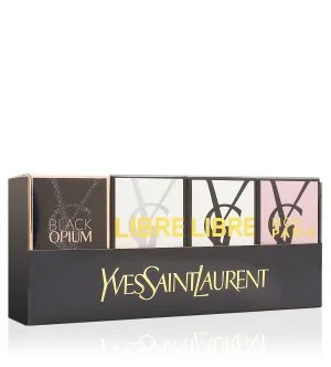 Yves Saint Laurent Miniaturer gavesæt Opium 7,5 ml + Eau de Parfum Paris 7,5 ml + Eau de Parfum Black Opium 7,5 ml + Eau de Parfum Mon Paris til kvinder
