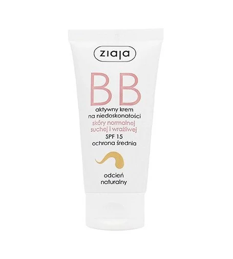 BB-creme til normal, tør og sensitiv hud BB-creme til normal og tør hud SPF 15 Natural 50 ml
