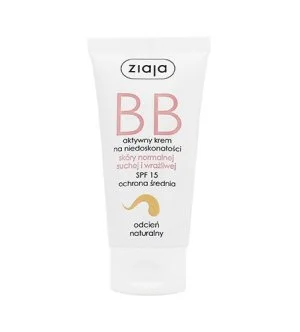 Ziaja BB-creme til normal, tør og sensitiv hud BB-creme til normal og tør hud SPF 15 Natural