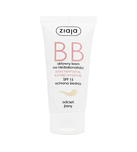 BB-creme til normal, tør og sensitiv hud BB-creme til normal og tør hud SPF 15 Light 50 ml