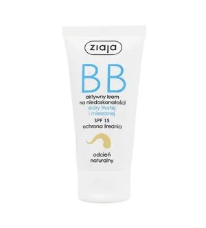 Ziaja BB-creme til fedtet og kombineret hud SPF 15 Natural