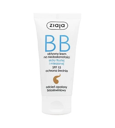 BB-creme til fedtet og kombineret hud SPF 15 Mørk 50 ml