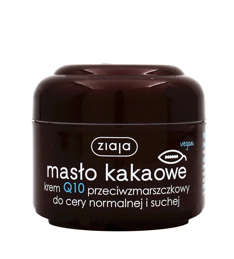 Cocoa Butter antirynkecreme med Q10 til normal og tør hud 50 ml