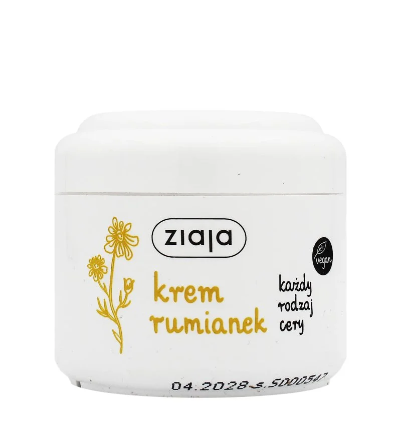 Chamomile fugtgivende ansigtscreme med ekstrakt af kamilleblomst 100 ml