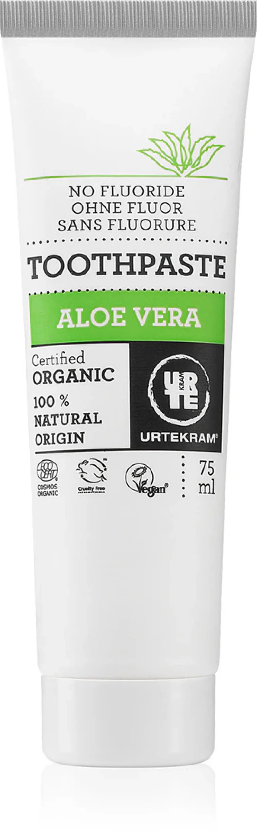 Urtekram Aloe vera tandpasta 75ml BIO, VEG