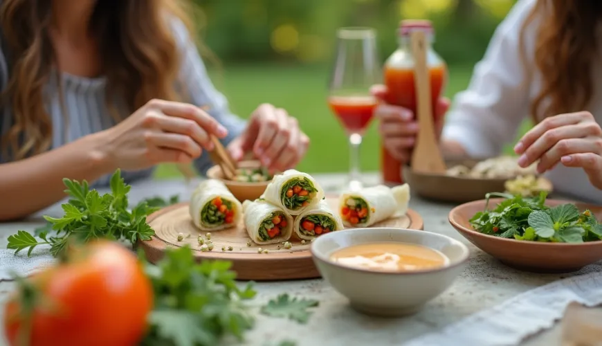 Jordnøddesauce til ruller gør hvert måltid til en oplevelse