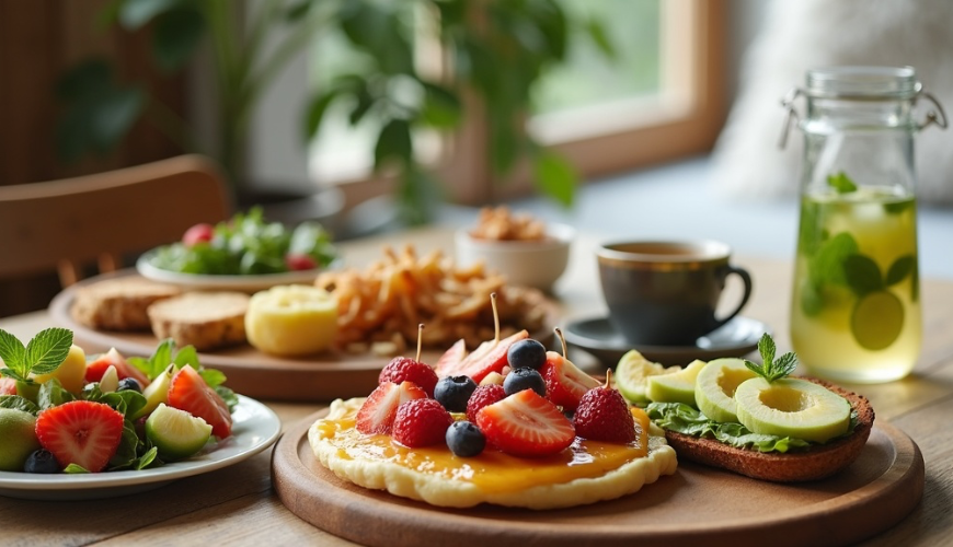 Brunch derhjemme kan nemt klares ved at kombinere sødt, salt og en varm ting, der mætter.