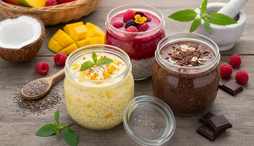 Chia pudding som en sund morgenmad uden besvær