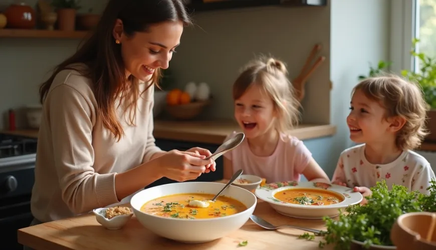 Løgsuppe uden vin giver dig den traditionelle smag uden alkohol