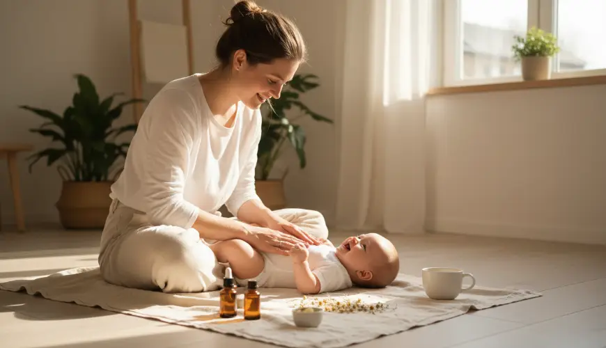 # Co obnáší přírodní péče o dětskou pokožku a zdravé bříško

## Hvad indebærer naturlig pleje af bab