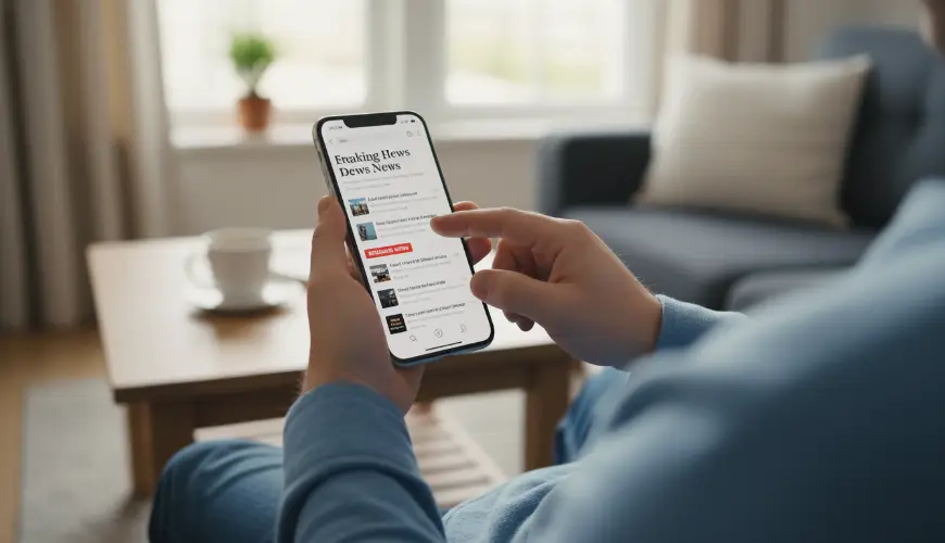 Doom scrolling og angst fra negative nyheder
