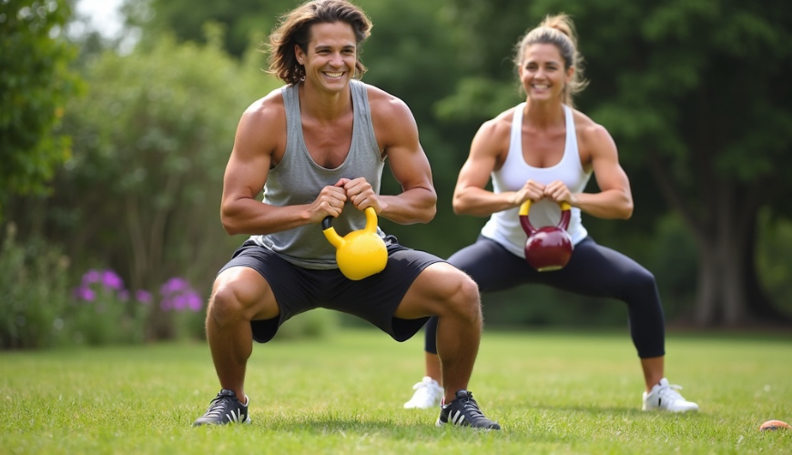 Goblet squat er en øvelse, der forbedrer squat-teknikken, selv når du træner derhjemme.