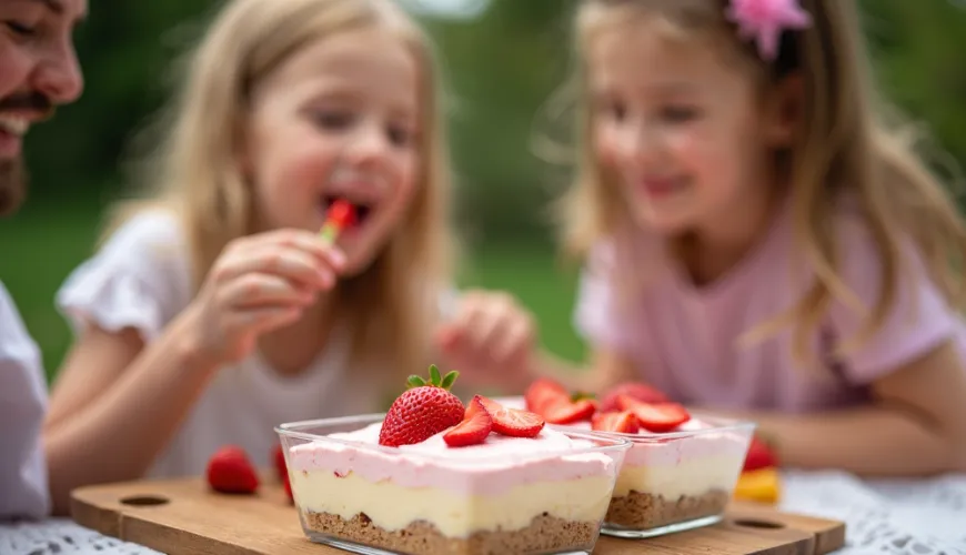 Jordbærtiramisu er en let variant, som du skal prøve