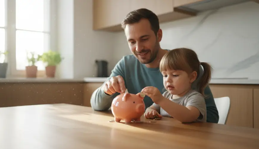 Hvordan man taler med børn om penge allerede fra en tidlig alder