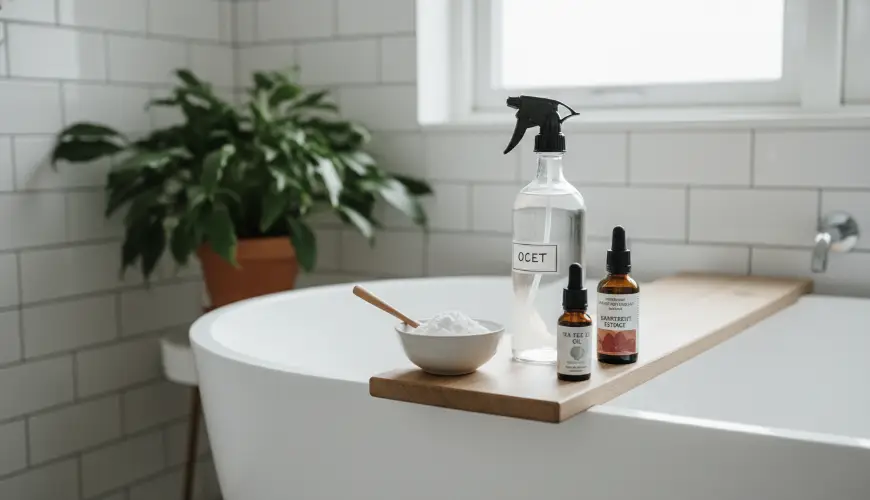 # Sådan fjerner du skimmelsvamp på badeværelset naturligt og permanent