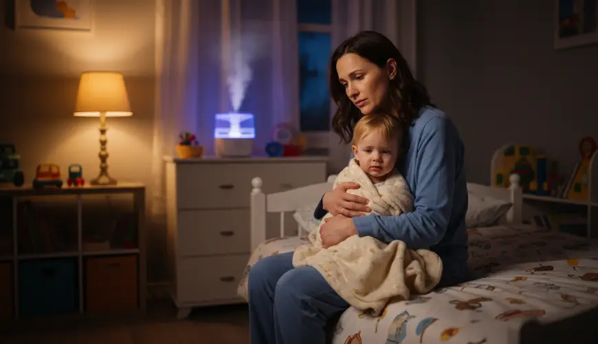 Laryngitis hos børn og den natlige bjældrende hoste, der skræmmer forældre