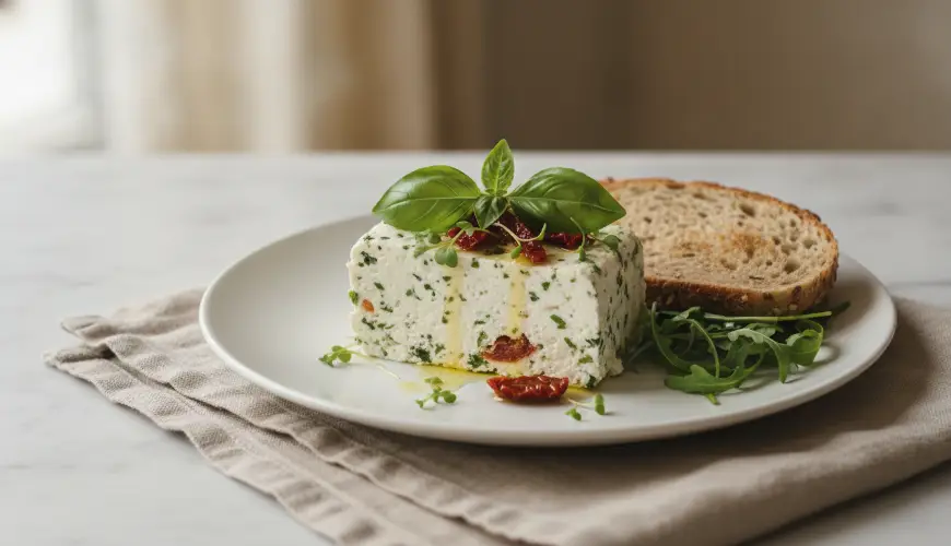 Let lette cottage cheese-terin fuld af proteiner vil mætte dig
